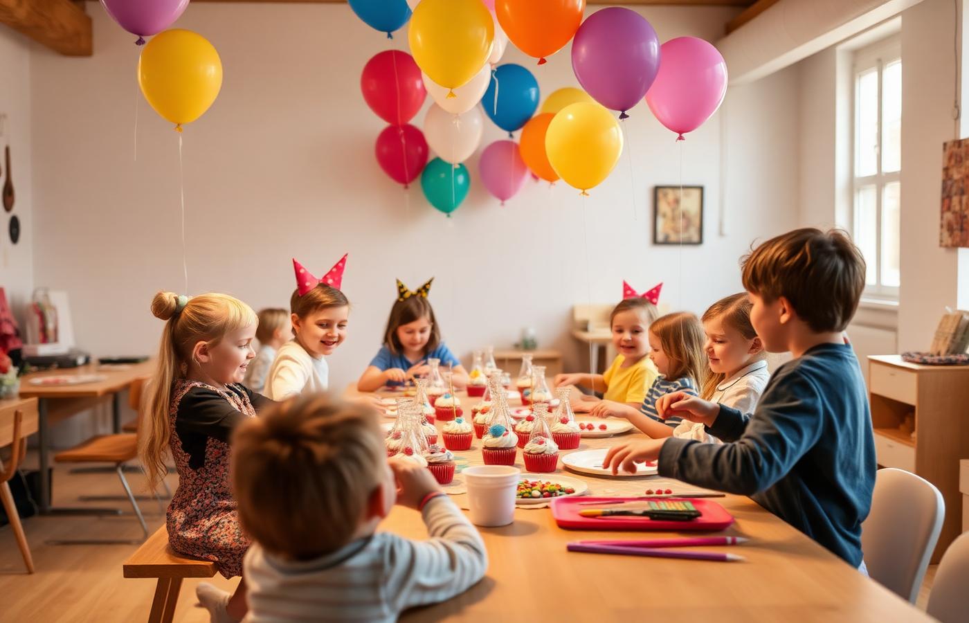 Cumpleaños creativo en Kids Talent